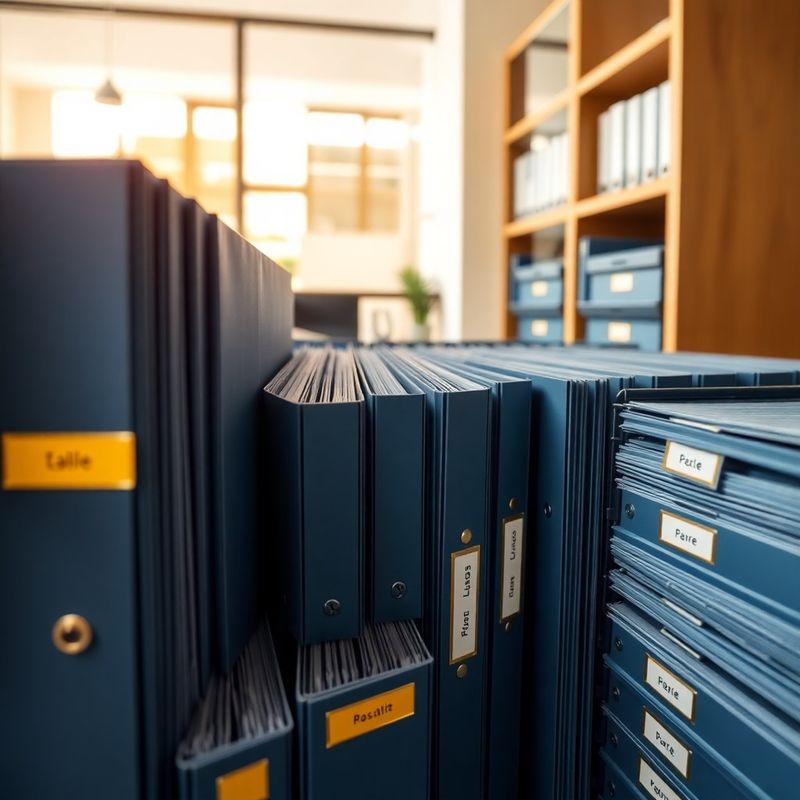 Sistem de dosare organizate pentru conformitate fiscală continuă